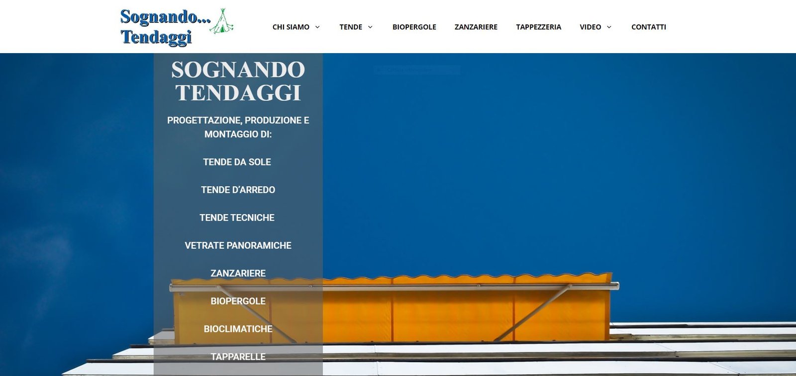 Il lavoro per Sognando Tendaggi