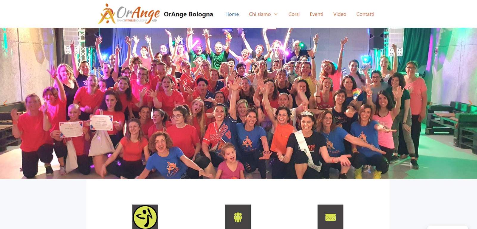 Il lavoro per OrAnge Bologna Fitness